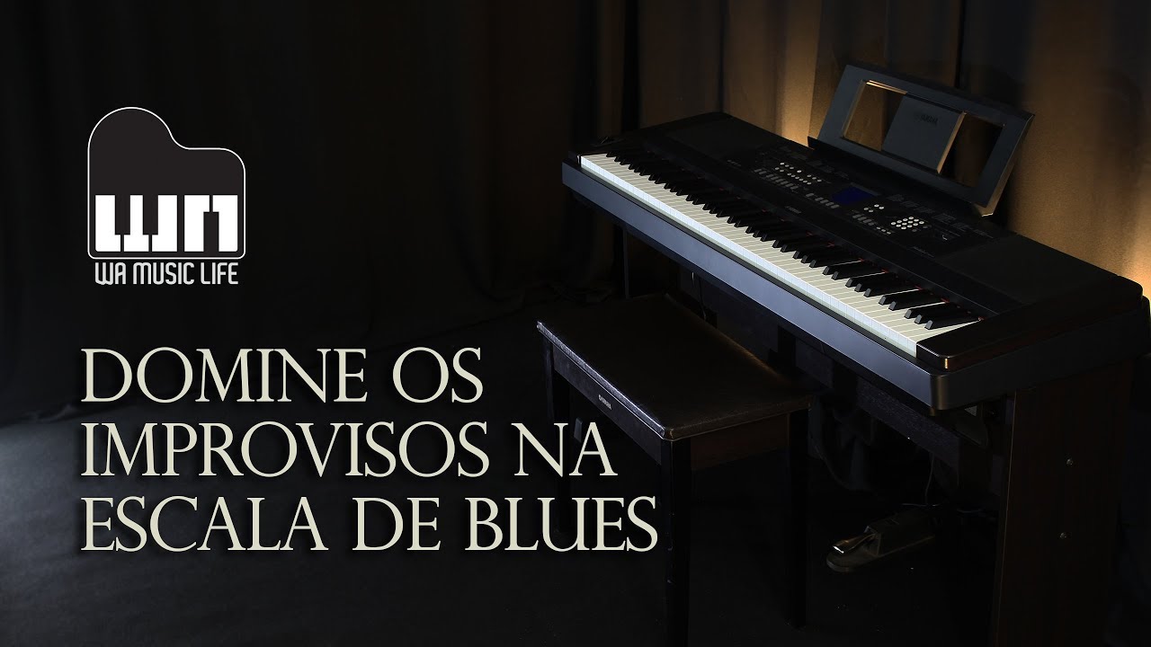 Como Improvisar na Escala de Blues no Piano